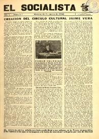 El Socialista (México D. F.). Año I, núm. 1, enero de 1942 | Biblioteca Virtual Miguel de Cervantes