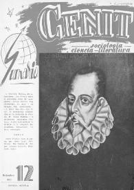 Cenit : Revista de Sociología, Ciencia y Literatura. Año I, núm. 12, diciembre 1951 | Biblioteca Virtual Miguel de Cervantes