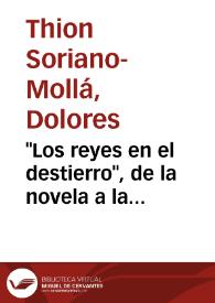 "Los reyes en el destierro", de la novela a la adaptación teatral de Alejandro Sawa / Dolores Thion Soriano-Mollá | Biblioteca Virtual Miguel de Cervantes