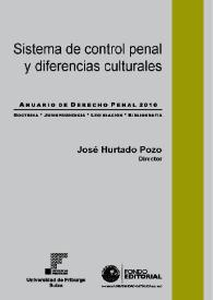 Anuario de Derecho Penal. Número 2010. Presentación / José Hurtado Pozo | Biblioteca Virtual Miguel de Cervantes