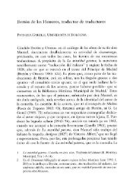 Bretón de los Herreros, traductor de traductores / Patrizia Garelli | Biblioteca Virtual Miguel de Cervantes