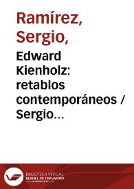 Edward Kienholz: retablos contemporáneos / Sergio Ramírez | Biblioteca Virtual Miguel de Cervantes
