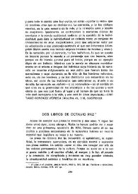 Dos libros de Octavio Paz / Luis Alberto de Cuenca | Biblioteca Virtual Miguel de Cervantes