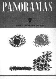 Panoramas (México. 1963). Núm. 7, enero-febrero de 1964 | Biblioteca Virtual Miguel de Cervantes