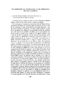 Un montaje de "Numancia" y el problema de los clásicos / Ricardo Doménech | Biblioteca Virtual Miguel de Cervantes