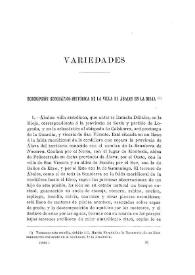 Descripción geográfico-histórica de la villa de Ábalos en La Rioja (I) | Biblioteca Virtual Miguel de Cervantes