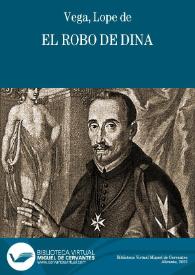 El robo de Dina / Lope de Vega | Biblioteca Virtual Miguel de Cervantes