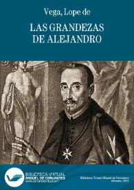 Las grandezas de Alejandro / Lope de Vega | Biblioteca Virtual Miguel de Cervantes