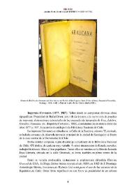 Imprenta Cervantes (Santiago de Chile, 1877- 1907) [Semblanza] / Ariadna Biotti | Biblioteca Virtual Miguel de Cervantes