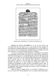 Imprenta del Mercurio (Chile, 1827-1880) [Semblanza] / Carol Arcos Herrera | Biblioteca Virtual Miguel de Cervantes