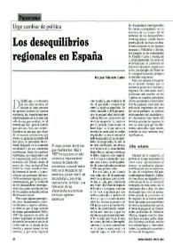 Los desequilibrios regionales / Por José Villaverde Castro | Biblioteca Virtual Miguel de Cervantes