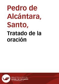 Tratado de la oración | Biblioteca Virtual Miguel de Cervantes