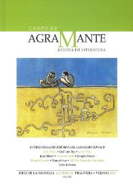 Campo de Agramante : revista de literatura. Núm. 18 (primavera-verano 2013) | Biblioteca Virtual Miguel de Cervantes