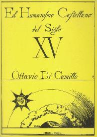 El humanismo castellano del siglo XV / Ottavio Di Camillo | Biblioteca Virtual Miguel de Cervantes