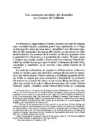 Los "naturales secretos" del almendro en el teatro de Calderón / Frederick A. de Armas | Biblioteca Virtual Miguel de Cervantes