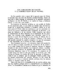 Los narradores de Galdós y la hermeticidad de la novela / Gilbert Smith | Biblioteca Virtual Miguel de Cervantes