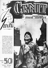 Cenit : Revista de Sociología, Ciencia y Literatura. Año V, núm. 50, febrero 1955 | Biblioteca Virtual Miguel de Cervantes