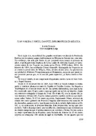 Juan Valera y Ángel Ganivet, diplomáticos en Bélgica  / Louis Chalon | Biblioteca Virtual Miguel de Cervantes