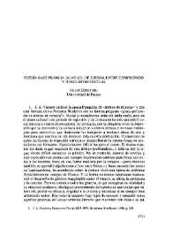 Poesía bajo Franco: Jaime Gil de Biedma entre compromiso y juego intertextual / Klaus Dirscherl | Biblioteca Virtual Miguel de Cervantes