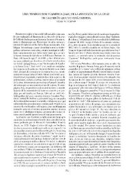 Una traducción flamenca (1665) de "La devoción de la cruz" de Calderón que no está perdida  / Henry W. Sullivan | Biblioteca Virtual Miguel de Cervantes