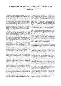 El vocabulario militar de Pero López de Ayala en sus "Crónicas" y en su traducción de Tito Livio  / Curt J. Wittin | Biblioteca Virtual Miguel de Cervantes
