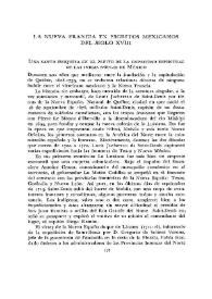 La nueva Francia en escritos mexicanos del siglo XVIII / Paul Bouchard | Biblioteca Virtual Miguel de Cervantes