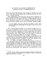  "El acoso" de Alejo Carpentier: Estructura y expresividad / Chantraine de Van Praag, Jacqueline | Biblioteca Virtual Miguel de Cervantes
