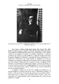 Joan Linares i Delhom (Palafrugell, Girona, 1881 -México DF, 1947) [Semblanza] / Marcela Lucci  | Biblioteca Virtual Miguel de Cervantes