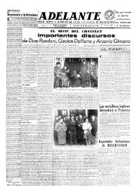 Adelante : Órgano del Partido Socialista Obrero Español de B.-du-Rh. (Marsella). Año II, núm. 60, 16 de diciembre de 1945 | Biblioteca Virtual Miguel de Cervantes