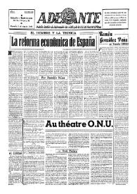 Adelante : Órgano del Partido Socialista Obrero Español de B.-du-Rh. (Marsella). Año II, núm. 92, 2 de agosto de 1946 | Biblioteca Virtual Miguel de Cervantes