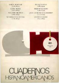 Cuadernos Hispanoamericanos. Núm. 401, noviembre 1983 | Biblioteca Virtual Miguel de Cervantes