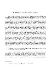 Zelindaja, espejo cóncavo de Larra / María-Paz Yáñez | Biblioteca Virtual Miguel de Cervantes