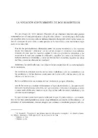 La vocación costumbrista de los románticos / Ermanno Caldera | Biblioteca Virtual Miguel de Cervantes