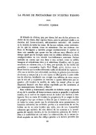 La frase de Protágoras en nuestro tiempo / por Eduardo Tijeras | Biblioteca Virtual Miguel de Cervantes
