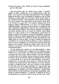 Laureano Vallenilla Lanz: "Escrito de memoria". Lang Grandemange, S. A. París, 1962 [Reseña] / José Luis Acquaroni | Biblioteca Virtual Miguel de Cervantes