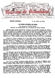 Noticias de Actualidad. Núm. 153, 11 de julio de 1950 | Biblioteca Virtual Miguel de Cervantes