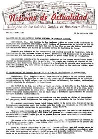 Noticias de Actualidad. Edición especial, 11 de julio de 1950 | Biblioteca Virtual Miguel de Cervantes