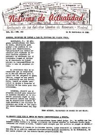 Noticias de Actualidad.  Núm. 161, 7 de septiembre de 1950 | Biblioteca Virtual Miguel de Cervantes