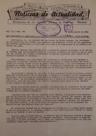 Noticias de Actualidad. Núm. 182, 9 de noviembre de 1950 | Biblioteca Virtual Miguel de Cervantes
