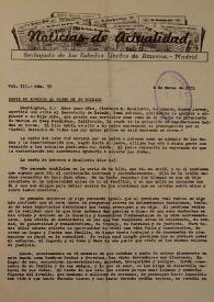 Noticias de Actualidad. Núm. 33, 6 de marzo de 1951 | Biblioteca Virtual Miguel de Cervantes