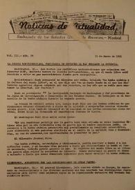 Noticias de Actualidad. Núm. 39, 21 de marzo de 1951 | Biblioteca Virtual Miguel de Cervantes