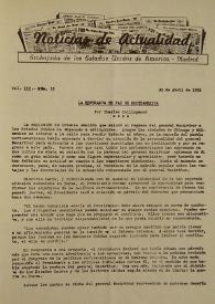 Noticias de Actualidad. Núm. 55, 30 de abril de 1951 | Biblioteca Virtual Miguel de Cervantes