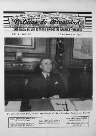 Noticias de Actualidad. Núm. 10, 16 de marzo de 1953 | Biblioteca Virtual Miguel de Cervantes