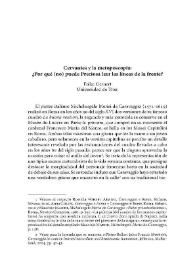 Cervantes y la metoposcopia: ¿Por qué (no) puede Preciosa leer las líneas de la frente? / Folke Gernert | Biblioteca Virtual Miguel de Cervantes