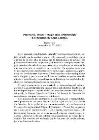 Demonios, brujas y magos en la dramaturgia de Francisco de Rojas Zorrilla / Teresa Julio | Biblioteca Virtual Miguel de Cervantes