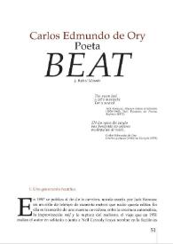 Carlos Edmundo de Ory poeta Beat / J. Rafael Mesado | Biblioteca Virtual Miguel de Cervantes