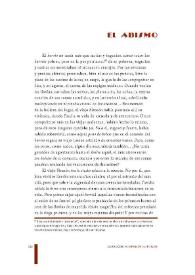 El abismo / Enrique K. Laygo | Biblioteca Virtual Miguel de Cervantes