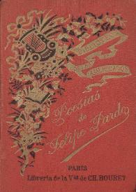 Poesías / de Felipe Pardo ; precedidas de su biografía y acompañadas de algunas notas por  M. Gz. de la Rosa | Biblioteca Virtual Miguel de Cervantes