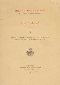 Novelas / de José Selgás | Biblioteca Virtual Miguel de Cervantes