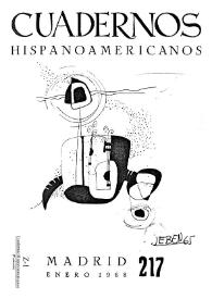 Cuadernos Hispanoamericanos. Núm. 217, enero 1968 | Biblioteca Virtual Miguel de Cervantes